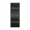 Terma Quadrus Bold ONE Designer Electric Towel Rail - Black 800w (450 X 1185mm) 1 Terma Quadrus Bold ONE Designer Electric Towel Rail - Black 800w (450 X 1185mm) -Astral Moda Shop quadrus bold one 1185x450 metallic black straight on