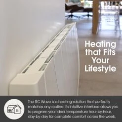 Haverland Designer RC Wave RC5W Electric Radiator - 800w -Astral Moda Shop rcw benefits 3