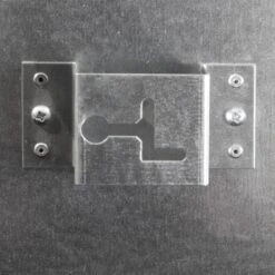 Technotherm ISP Design Glass Infrared Heating Panel - Black 500w (1350 X 454mm) -Astral Moda Shop rear bracket 26 8