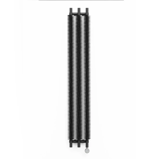 Terma Ribbon V E Vertical Designer Electric Radiator - Grey 600w 3 Terma Ribbon V E Vertical Designer Electric Radiator - Grey 600w
