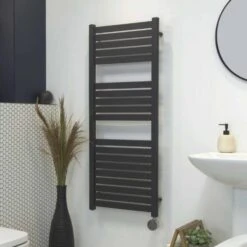 Ecostrad Scala IQ WiFi Electric Towel Rails - Anthracite -Astral Moda Shop scala a iq 2