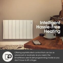 Haverland Wi3 SmartWave Self-Programming Electric Radiator - 450W -Astral Moda Shop smartwave benefit 4