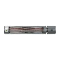 Ecostrad Sunglo Infrared Patio Heater - Silver 2kW With Remote -Astral Moda Shop sunglo 2