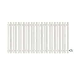 Terma Tune E Designer Electric Radiator - White 1000w (1190 X 600mm)