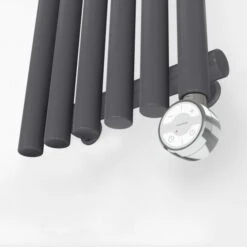 Terma Tune E Vertical Designer Electric Radiators - Anthracite -Astral Moda Shop tune vws modern grey