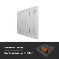 Haverland Wi5 SmartWave Self-Programming Electric Radiator - 800W -Astral Moda Shop wi5w heats